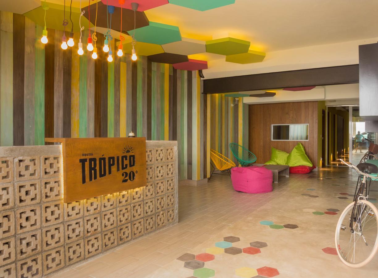 Hostel Frente Al Mar Tropico 20º Cozumel Eksteriør bilde