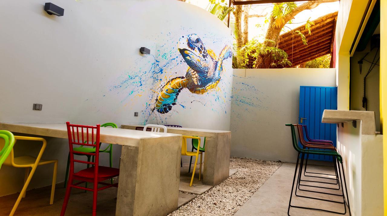 Hostel Frente Al Mar Tropico 20º Cozumel Eksteriør bilde